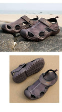 Load image into Gallery viewer, Men Flip Flops Sandals Summer Slippers Summer Beach Slippers Sandals Breathable Slip On Shoes Outdoor Home Slip On Walking Casual Fashion Clogs For Mens
