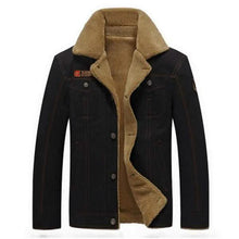 Load image into Gallery viewer, Men Fur Collar Army Tactical Jacket
