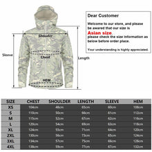Load image into Gallery viewer, Men Green Autumn Camouflage Jacket Men's Lightweight Water-Resistant Jacket Tactical Clothing  Male Camouflage Windbreaker Breathable Outdoor Snow Jacket
