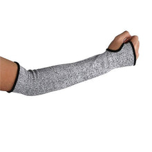 Load image into Gallery viewer, Men Grey Arm Sleeve Resistant Work Protection Fingerless Arm Sleeve Cover Arm Sleeves For Men And Women UV Protection Cooling Arm Sleeves Arm Guards With Thumb Slot
