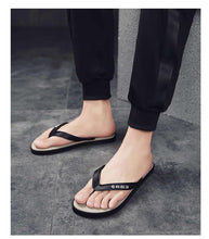 Load image into Gallery viewer, Men Home Slippers Pool Flip Flops Elegant Design Slippers Men Shoes Tennis Outdoor Training Men's Beach Sandals Quick-Dry Flip-Flop Slides Sport Cushion Beach Slippers Walking Sandals
