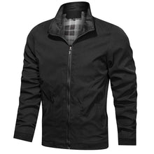 Load image into Gallery viewer, Men Lightweight Fashion Jacket Men New Casual Windbreaker Jacket Coats Windbreaker Jackets For Men Spring Autumn Casual Outdoor Waterproof Elegant Blue Slim Jackets
