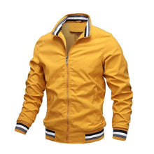 Load image into Gallery viewer, Men Lightweight Fashion Jacket Men New Casual Windbreaker Jacket Coats Windbreaker Jackets For Men Spring Autumn Casual Outdoor Waterproof Elegant Blue Slim Jackets
