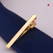 Load image into Gallery viewer, Men Metal Alloy Tie Clip Clamp Necktie Bar Clasp Tie Bar Clip Men's Tie Bar Necktie Bar Men's Tie Accessories Men’s Tie Clips Classic Gift Wedding Bridegroom Business Fashion Formal Gifts
