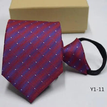 Load image into Gallery viewer, Men Modern Design Adjustable Band Patterned Necktie For Men Casual Dress Party Wedding Suit Bridegroom Necktie
