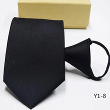 Load image into Gallery viewer, Men Modern Design Adjustable Band Patterned Necktie For Men Casual Dress Party Wedding Suit Bridegroom Necktie
