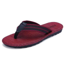 Load image into Gallery viewer, Men Modern Lightweight Slippers Non-Slip Flip Flops Stylish Design Durable Slippers Comfortable Indoor Sandals Classic Outdoor Slides Waterproof Flip Flops For Men
