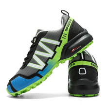 Load image into Gallery viewer, Men Running Sneakers Outdoor Breathable Anti-Skid Wear Resistant Lace-Up Sneakers Male Jogging Training Travel Sport Athletic Sneakers Support Gym Tranning Non Slip Lightweight Sneaker
