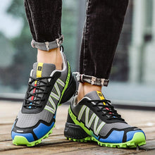Load image into Gallery viewer, Men Running Sneakers Outdoor Breathable Anti-Skid Wear Resistant Lace-Up Sneakers Male Jogging Training Travel Sport Athletic Sneakers Support Gym Tranning Non Slip Lightweight Sneaker
