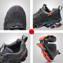 Load image into Gallery viewer, Men's Breathable Mesh Lace Running Shoes Outdoor Fitness Training Sports Shoes Non-slip Wear-resistant Casual Couple Sport Running Athletic Non Slip Fashion Sneakers

