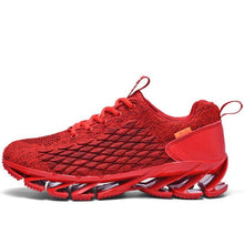 Load image into Gallery viewer, Men's Breathable Mesh Lace Running Shoes Outdoor Fitness Training Sports Shoes Non-slip Wear-resistant Casual Couple Sport Running Athletic Non Slip Fashion Sneakers
