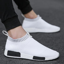 Load image into Gallery viewer, Men's Breathable Running Shoes Casual Fashion Outdoor White Espadrilles Sports Shoes Light Socks Lightweight Breathable Walking Running Shoes Mesh Workout Casual Sports Men's Jogging Sneakers
