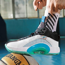 Load image into Gallery viewer, Men's Casual Breathable Comfortable Cushioned Soft Professional Sports Basketball Shoes Outdoor Street Sports Shoes Lightning Professional Anti Slip Sports Shoes For Running Walking
