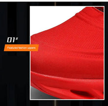 Load image into Gallery viewer, Men's Casual Sneakers Flame Print Running Mesh Shoes Outdoor Lightweight Twist Bottom Breathable Tennis Sport Shoes For Workout Walking Outdoor Sport Gym Fashion Sneakers
