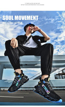 Load image into Gallery viewer, Men's Casual Sports Increase Fashion Reflective Blade Running Sneakers Luxury Walking Gym Shoes High Quality Breathable Mesh Sneakers For Jogging Walking Athletics Trainer Sports Sneakers
