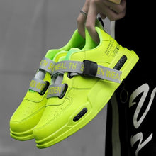 Load image into Gallery viewer, Men's High Quality Top Fashion Leather Sneakers Trend Comfortable Man Casual Shoes Outdoor Non-slip Breathable Mens Basketball Luxury Fashion Running Sneakers
