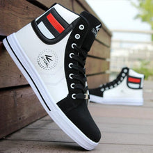 Load image into Gallery viewer, Men's High Top Sneakers Breathable Street Sports Shoes Hip Hop Trendy Style Casual Shoes Fashion Sneakers Breathable Comfort Walking Mens Sneakers
