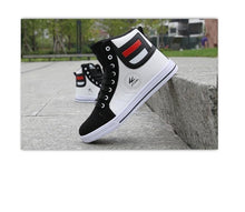 Load image into Gallery viewer, Men's High Top Sneakers Breathable Street Sports Shoes Hip Hop Trendy Style Casual Shoes Fashion Sneakers Breathable Comfort Walking Mens Sneakers
