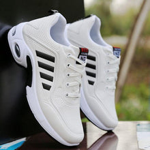 Load image into Gallery viewer, Men's  Leather Autumn Shoes Casual Sneakers Tennis Fashion White Trainers Sneakers Casual Leather Fashion Sneakers Breathable Sports Running Sneakers
