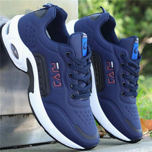 Load image into Gallery viewer, Men's  Leather Autumn Shoes Casual Sneakers Tennis Fashion White Trainers Sneakers Casual Leather Fashion Sneakers Breathable Sports Running Sneakers

