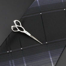 Load image into Gallery viewer, Men's Metal Tie Clip Vintage Unique Shape Bright Stainless Steel Necktie Clasp Gentleman's Party Luxury Tie Bars Clips Wedding Luxury Design Accessories For Men
