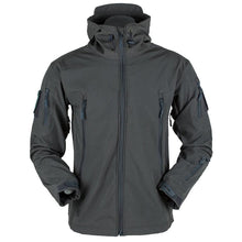 Load image into Gallery viewer, Men's Outdoor Soft Fleece Jacket Men's And Women's Jacket Unique Jackets For Men Windproof  Waterproof Breathable Jacket Thermal Hooded Tactical Jacket Outdoor Camouflage Fleece Hooded Coat
