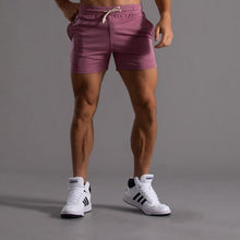 Load image into Gallery viewer, Men's Sports Shorts  Running Jogger Gym Fitness Shorts Loose Quick Drying Breathable Basketball Badminton Training Pants Running Shorts Cotton Bodybuilding Short Pants
