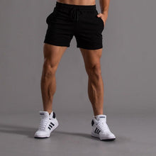 Load image into Gallery viewer, Men's Sports Shorts  Running Jogger Gym Fitness Shorts Loose Quick Drying Breathable Basketball Badminton Training Pants Running Shorts Cotton Bodybuilding Short Pants
