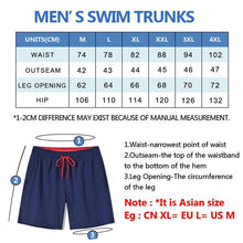 Load image into Gallery viewer, Men's Stretch Swim Trunks Quick Dry Beach Shorts With Zipper Pockets and Mesh Lining  Men's Swim Trunks Quick Dry Beach Shorts with Pockets Swimsuits for Men
