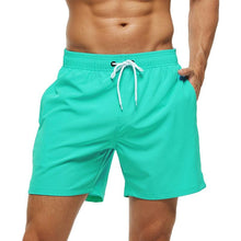 Load image into Gallery viewer, Men's Stretch Swim Trunks Quick Dry Beach Shorts With Zipper Pockets and Mesh Lining  Men's Swim Trunks Quick Dry Beach Shorts with Pockets Swimsuits for Men
