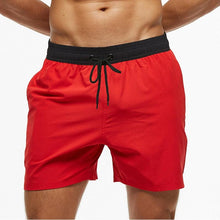 Load image into Gallery viewer, Men's Stretch Swim Trunks Quick Dry Beach Shorts With Zipper Pockets and Mesh Lining  Men's Swim Trunks Quick Dry Beach Shorts with Pockets Swimsuits for Men
