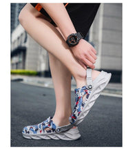 Load image into Gallery viewer, Men's Summer Hole Shoes Rubber Soft-Soled Garden Shoes Outdoor Non-Slip Camouflage Sandals Clogs Garden Shoes Unisex Yard Slip On Shoes For Men
