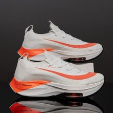 Load image into Gallery viewer, Men's Training Sports Lightweight Orange Sneakers Air Cushion Mesh Tennis Sports Shoes Outdoor Non-Slip Wear-Resistant Casual Shoes Running Walking Athletic Mens Basketball Sneakers
