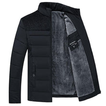 Load image into Gallery viewer, Men's Warm Winter Jacket Men's Casual Jacket Spring Autumn Fashion Jacket Comfortable Warm Thick Padded Jacket For Men Outdoor Adventure Jacket
