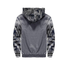 Load image into Gallery viewer, Men's Winter Jacket Camouflage Thick Warm Jackets Hooded Long Sleeve Jacket Man Casual Hoodies Men Winter Sweatshirt Warm Soft Jacket Men's Clothing Heavyweight Jacket Ideal Gift For Friends
