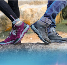 Load image into Gallery viewer, Men's Women's New Outdoor Climbing Hiking Sports Shoes Comfortable Breathable Wear-Resistant Men's Soft Casual Shoes Outdoor Walking Lace Up Anti-Slip Comfortable Ankle Booties
