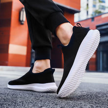 Load image into Gallery viewer, Men Sneakers Lightweight Casual  Slip On Walking Socks Sneakers Trainers Mesh Flat Breathable Summer Walking Beach Mesh Shoes Comfortable Mesh Athletic Espadrilles
