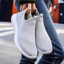 Load image into Gallery viewer, Men Sneakers Lightweight Casual  Slip On Walking Socks Sneakers Trainers Mesh Flat Breathable Summer Walking Beach Mesh Shoes Comfortable Mesh Athletic Espadrilles
