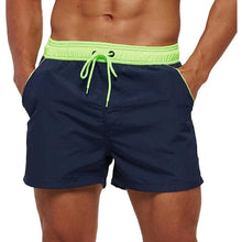 Load image into Gallery viewer, Men Swimwear Shorts Male Swimming Trunks Swimsuits Man Surf Beach Swim Sports Pants Board Mesh New Summer Men's Clothing  Beach Swimming Casual with Adjustable Elastic Cord
