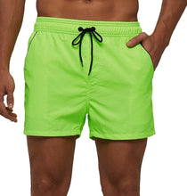 Load image into Gallery viewer, Men Swimwear Shorts Male Swimming Trunks Swimsuits Man Surf Beach Swim Sports Pants Board Mesh New Summer Men's Clothing  Beach Swimming Casual with Adjustable Elastic Cord
