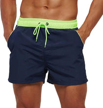 Load image into Gallery viewer, Men Swimwear Shorts Male Swimming Trunks Swimsuits Man Surf Beach Swim Sports Pants Board Mesh New Summer Men's Clothing  Beach Swimming Casual with Adjustable Elastic Cord
