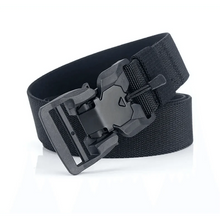Load image into Gallery viewer, Men Tactical Quick Release Magnetic Buckle Belt Classic Soft Nylon Sports Duty Work Belts
