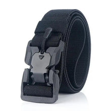 Load image into Gallery viewer, Men Tactical Quick Release Magnetic Buckle Belt Classic Soft Nylon Sports Duty Work Belts

