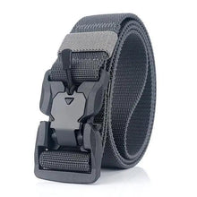 Load image into Gallery viewer, Men Tactical Quick Release Magnetic Buckle Belt Classic Soft Nylon Sports Duty Work Belts

