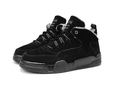 Load image into Gallery viewer, Men Winter Comfortable Shoes Warm Fur Snow Boots Ankle Winter Boots For Men Plush Sneakers High-Top Outdoor Snow Boots Water Resistant Shoes Anti-Slip Fully Fur Lined Casual Lightweight Shoes
