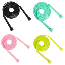 Load image into Gallery viewer, Mens And Womens Fitness Rope Skipping Childrens School Color Skipping Rapid Jump Rope Adjustable PVC Jump Rope For Cardio Fitness Versatile Jump Rope For Both Kids And Adults Women Men
