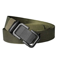 Load image into Gallery viewer, Men's Automatic Metal Buckle Nylon Canvas Webbing Belt
