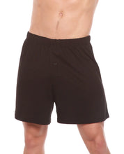 Load image into Gallery viewer, Men's Bamboo Viscose/Organic Cotton Tank Top Black Color + Boxer Style Underwear Black Color
