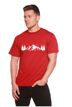 Load image into Gallery viewer, Men's Bamboo Viscose/Organic Cotton Short Sleeve T-Shirt with Print Mauna Kea
