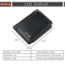 Load image into Gallery viewer, Men's Bifold Stylish Wallet
